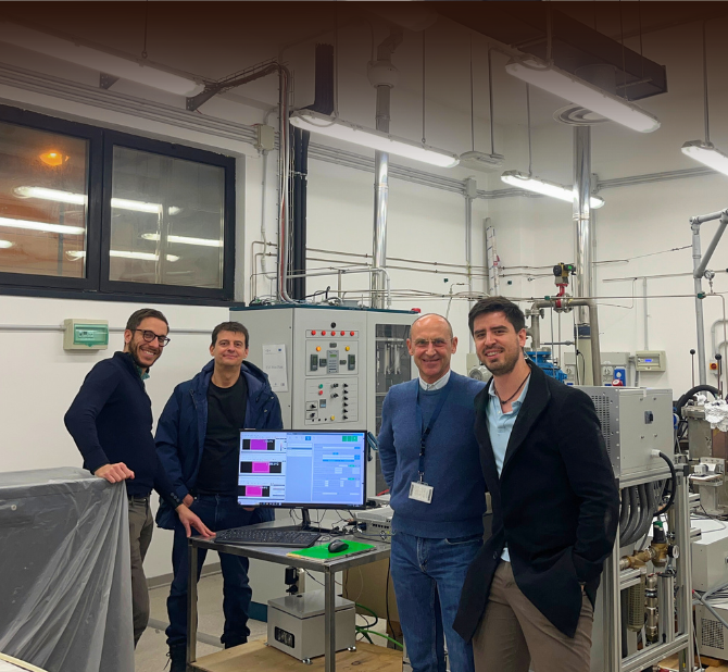 IRIS visits UNIPI to collaborate on CEM WAVE project